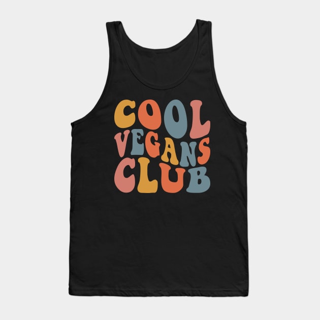 Cool Vegans Club, Vegan Christmas Gifts, 2023 Tank Top by KindWanderer